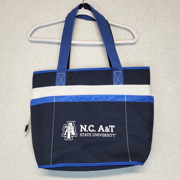 North Carolina A&T University Aggies Insulated Travel Tote Beach Bag - Picture 1 of 12